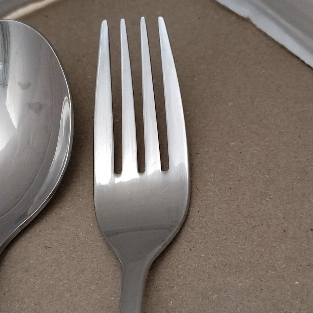 Gourmet Settings GS 18/10 Flatware Stainless Steel Spoons And Fork Lot Of 3